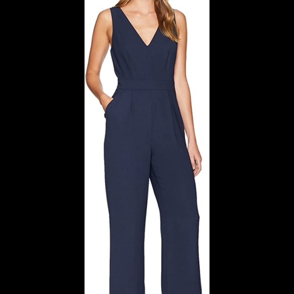 navy blue romper pants